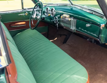 Интерьер 1951 Frazer Manhattan Hardtop Sedan (F5161) '08.1950–51