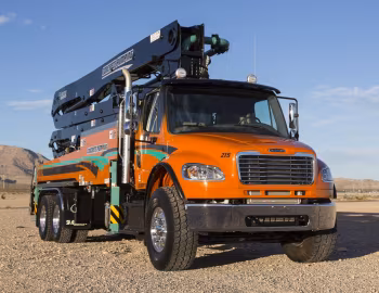 Freightliner Business Class M2 106 Alliance concrete pump '2015–23