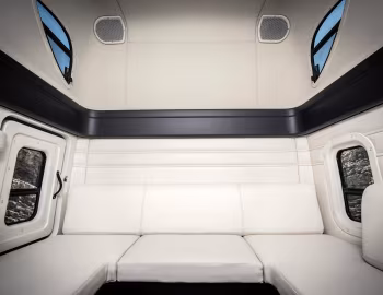 Интерьер Freightliner Inspiration Truck '05.2015