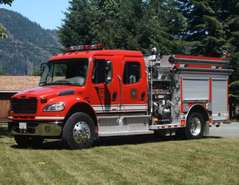 2007 Freightliner Business Class M2 106 Rosenbauer Fire Engine