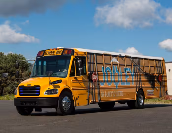 Thomas Saf-T-Liner C2 "Jouley" Electric Bus Prototype '06.2018