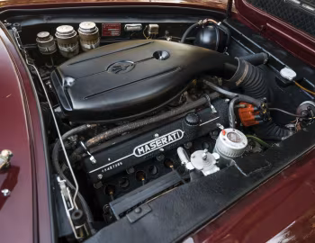 Sous la capuche Maserati Mexico Prototipo by Frua (AM112.001) '1966