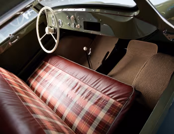 Intérieur Fuldamobil S-6 '1956–57