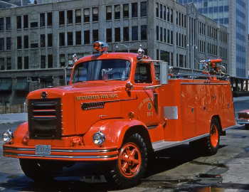 1957 FWD F-722 High Pressure Truck by Marion Body