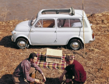 Bâche Fiat 500 nuova giardiniera (1956-1971) semi sur mesure intérieure -  My Housse