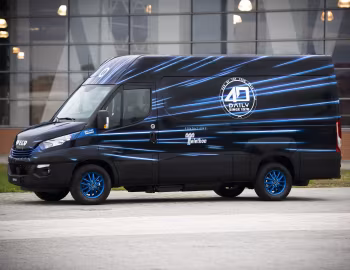 Iveco Daily 35-NP Blue Power Van "40 years" by Garage Italia '09.2018