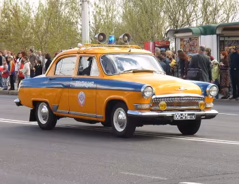 ГАЗ-21 "Волга" Милиция '1962–70