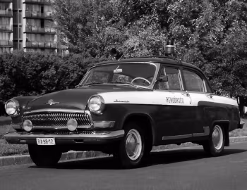 ГАЗ-21 "Волга" Rendőrség (III) '1962–70