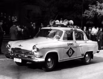 ГАЗ-21 "Волга" Rendőrség (III) '1962–70