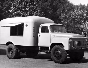 ГАЗ-53Ф автолавка с кузовом БЗТМ '1965