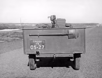 Painel frontal ГАЗ-64 "Пигмей" (Р-1) '03.1941