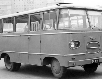 Сборная модель штабной автобус Прогресс-7