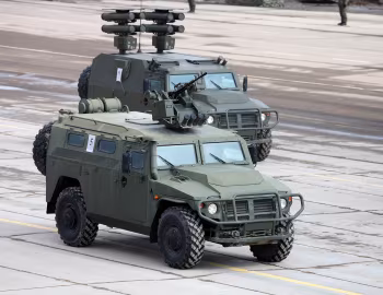 АМН-233114 "Тигр-М" с боевым модулем Арбалет-ДМ, 9П163-3 на шасси ВПК-233116 "Тигр-М"