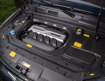 Sous la capuche Geely Atlas [CIS] (NL-3) '2017–21