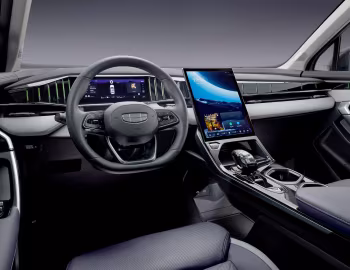 中控台 Geely Atlas [CIS] '12.2023–至今