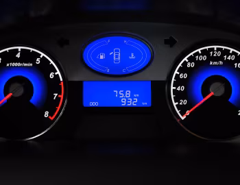 Комбинация приборов Geely EC7 [Brazil] '2014–16