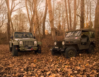 Willys M38 Jeep, Jeep Wrangler "Geiger-Willys"