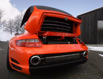Bajo el capó Gemballa Avalanche GTR 650 Evo "Blood Orange" (997) '2006