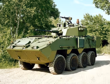 Pandur II 8×8 VBR Canhão 30 '2008–10