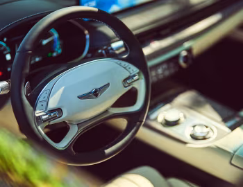 Интерьер 2023–24 Genesis Electrified G80 [North America] (RG3) '2022–24