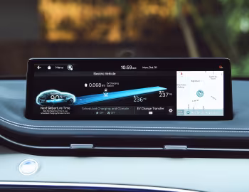 Интерьер 2023–24 Genesis Electrified GV70 [North America] '2022–24