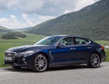 Genesis G70 2.0T HTRAC [CIS] '2018–21