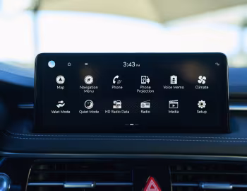 Intérieur 2024–pr. Genesis G70 3.3T AWD [North America] '2024–pr.