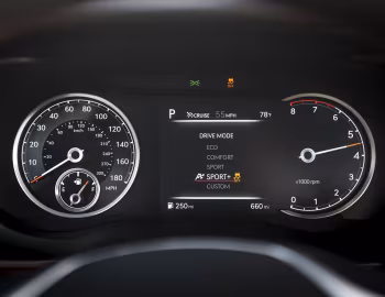 Комбинация приборов 2022–23 Genesis G70 3.3T AWD [North America] '2021–23