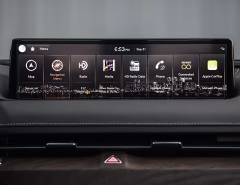 Интерьер 2021–24 Genesis G80 2.5T [North America] (RG3) '2020–24