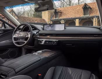 Интерьер 2021–24 Genesis G80 3.5T AWD [North America] (RG3) '2020–24