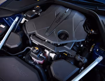 Bajo el capó Genesis G80 3.5T AWD Sport [Australia] (RG3) '2025–pr.