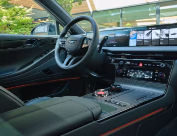 Intérieur 2026 Genesis G80 Prestige Black [North America] (RG3) '2025–pr.