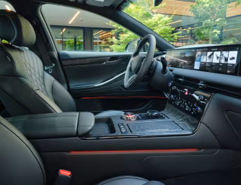 Intérieur 2026 Genesis G80 Prestige Black [North America] (RG3) '2025–pr.