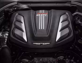 Под капотом 2018–20 Genesis G80 Sport [North America] (DH) '2017–20