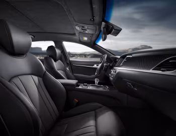 Интерьер 2018–20 Genesis G80 Sport [North America] (DH) '2017–20