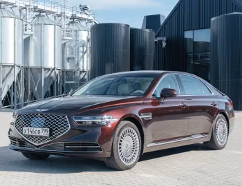 Genesis G90 3.3T HTRAC [CIS] '2019–21