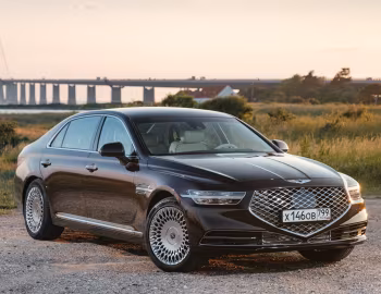 Genesis G90 3.3T HTRAC [CIS] '2019–21