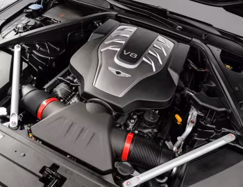Под капотом Genesis G90 5.0 HTRAC [CIS] '2019–21