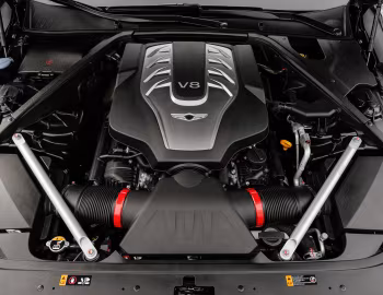 Под капотом Genesis G90 5.0 HTRAC [CIS] '2019–21