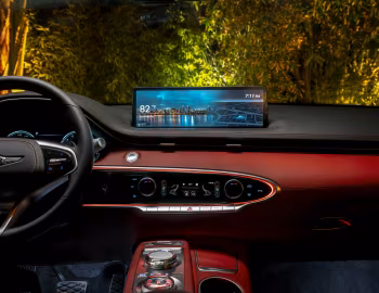 Интерьер 2022–24 Genesis GV70 3.5T AWD [North America] '2021–24