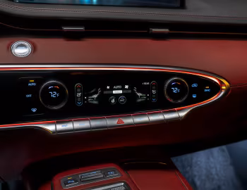 Интерьер 2022–24 Genesis GV70 3.5T AWD [North America] '2021–24