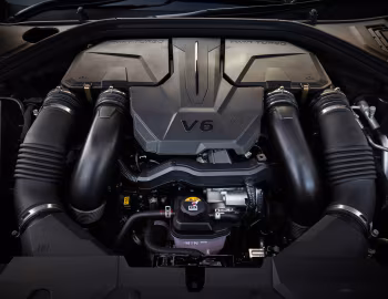 Под капотом Genesis GV70 3.5T AWD [Australia] '2021–24