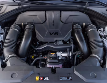 Под капотом 2022–24 Genesis GV70 3.5T AWD [North America] '2021–24