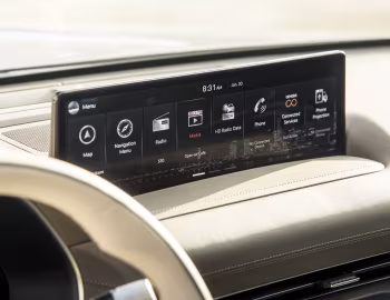 Интерьер 2021–24 Genesis GV80 AWD [North America] '2020–24