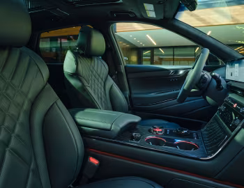 Intérieur 2026 Genesis GV80 Prestige Black [North America] '2025–pr.