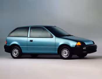 1993–94 Geo Metro XFi 3-door (1MS08) '1992–94