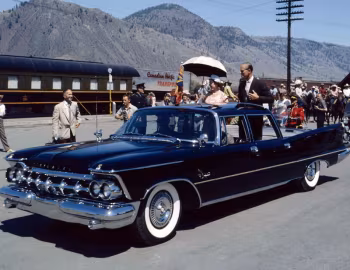 Elizabeth II, Prince Philip, Imperial Crown 4-door Limousine
