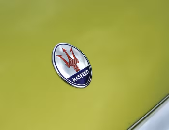 Logo Maserati Ghibli SS [UK-spec] (AM115/49) '1970–73