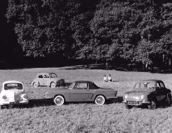 Renault Floride Convertible, Renault 4 CV, Renault Dauphine