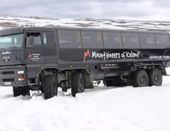 Mountaineers of Iceland Monster Truck on MAN SX